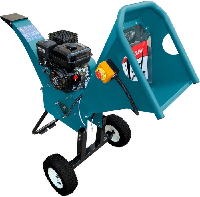 Подрібнювач садовий бензиновий Konner&Sohnen KS 500W 6.5кс ручний запуск 2 ножі 3000об/хв 95кг