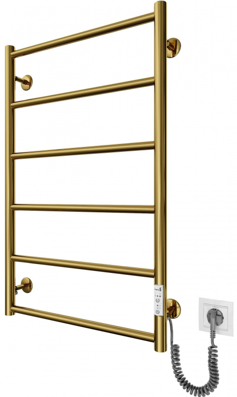 Рушникосушка Mario електрична Класік F НР-ITR К, 800х530х75мм, таймер-регулятор, нерж.сталь, золото