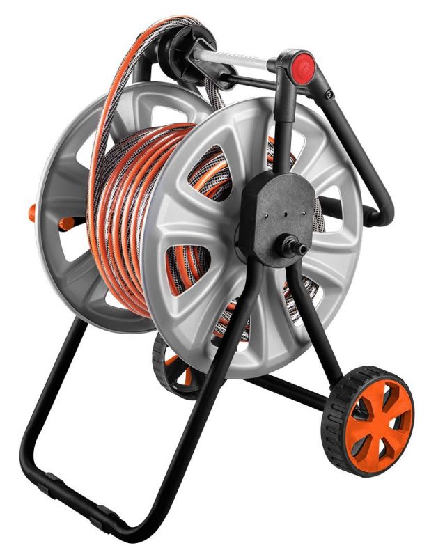 Котушка для шланга Neo Tools на колесах 60м 1/2" 20м 3/4"
