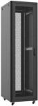 Шафа MIRSAN 19", 32U, GTN, перфоровані двері, 600x1000 мм, максимально 1000 кг, чорна