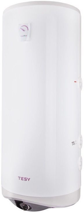 Водонагрівач електр. TESY Modeco Ceramic S круглий із теплообмінником GCV9S 1004724D C21 TS2RCP, 100л, 2,4кВт, сухий тен, мех. кер-ння, підключення з правого боку B, білий