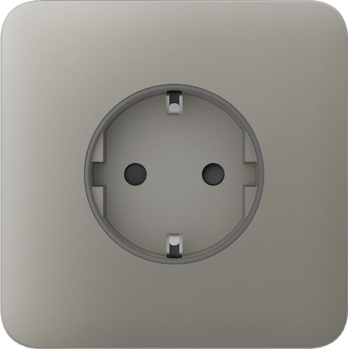 Передня панель для вбудованої розетки Ajax SoloCover for Outlet Basic, olive