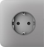 Бічна панель для вбудованої розетки Ajax SideCover for Outlet Basic, fog