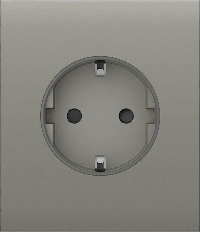 Центральна панель для вбудованої розетки Ajax CenterCover for Outlet Basic, olive