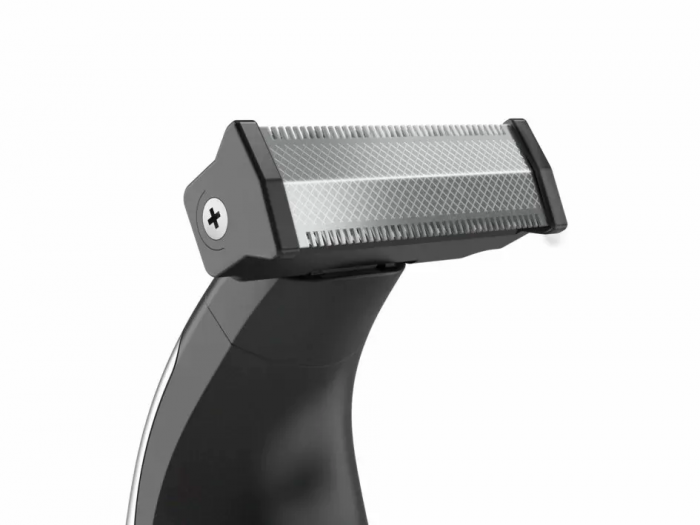 Тример Rowenta Forever Sharp, для бороди і вусів, мережа+акум., роторний мотор, насадок-3, сталь, чорний