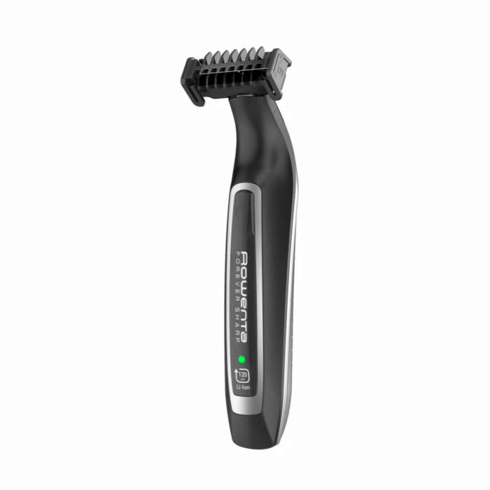 Тример Rowenta Forever Sharp, для бороди і вусів, мережа+акум., роторний мотор, насадок-3, сталь, чорний