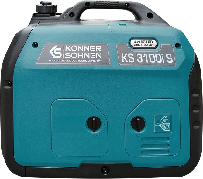 Генератор бензиновий інверторний Konner&Sohnen KS 3100i S, 230В, 3.1кВт, ручний стартер, 21.5кг