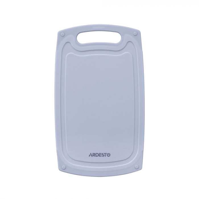 Дошка кухонна ARDESTO Gemini, 40х24.5х0.9см, пластик, сірий
