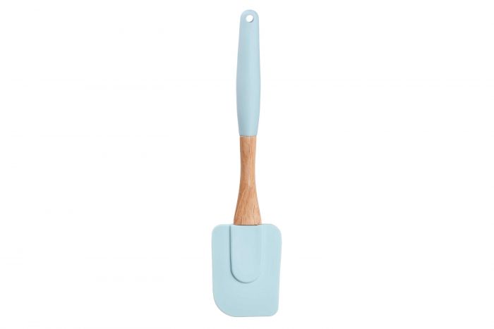 Лопатка ARDESTO Tasty Baking, 26.7см, силікон, дерево, блакитний