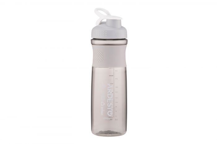 Пляшка для води ARDESTO Smart bottle, 1000мл, тритан, сірий