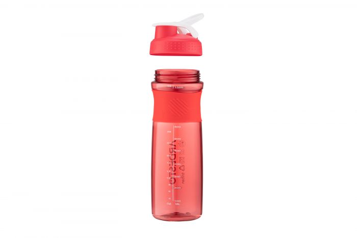 Пляшка для води ARDESTO Smart bottle, 1000мл, тритан, червоний