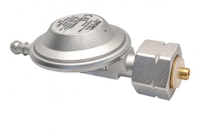 Комплект GOK підключення газового балону з вентилем Shell та KLF (редуктор 1шт, шланг 2м, хомут 2шт)