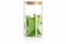 Банка для зберігання ARDESTO Midori, 760мл, скло, бамбук, кругла, прозорий