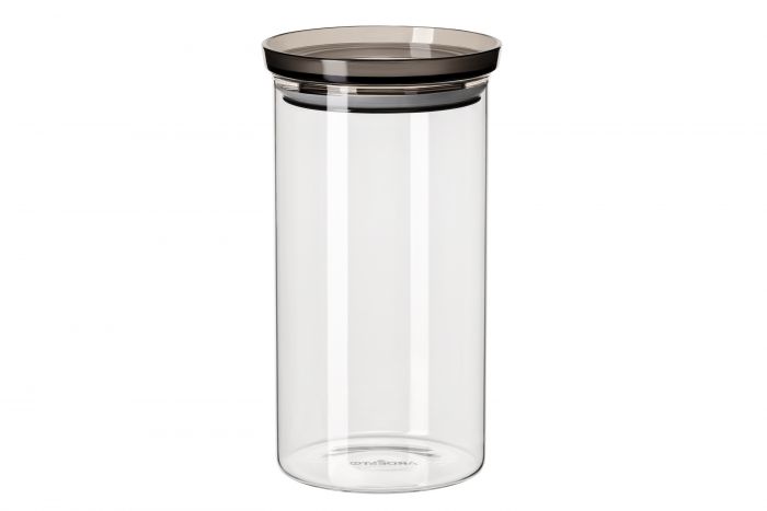 Банка для зберігання ARDESTO Fresh, 1150мл, скло, пластик, прозорий