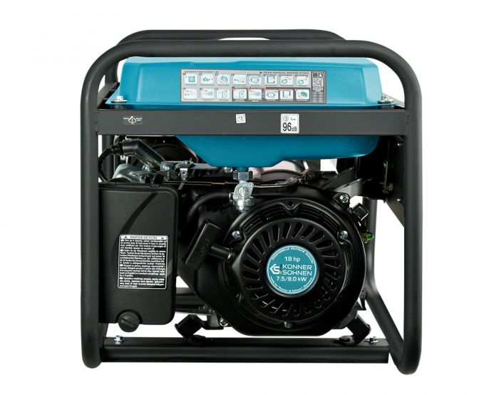 Генератор бензиновий Konner&Sohnen KS 10000E 1/3, 230/400В, 8.0кВт, електростартер, 88кг