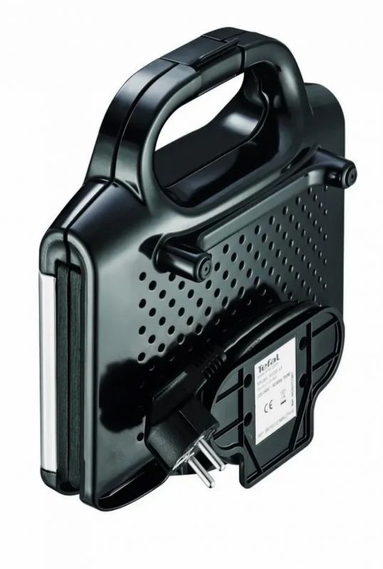 Сендвічмейкер Tefal Ultracompact 700Вт, 1 пластина-сендвіч, корпус-нержав.сталь/пластик, чорний