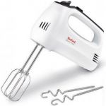 Міксер Tefal ручний Quick Mix 300Вт, насадки-4, турборежим, біло-сірий