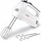 Міксер Tefal ручний Quick Mix 300Вт, насадки-4, турборежим, біло-сірий