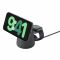 Зарядний пристрій бездротовий Belkin 2в1 MagSafe iPhone/Watch/AirPods, Charcoal Mass