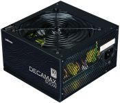 Блок живлення Zalman Decamax  (500W) 85%, 80 Plus, 120мм, 1xMB 24pin(20+4), 1xCPU 8pin(4+4), 3xMolex, 4xSATA, 2xPCIe 8pin(6+2)