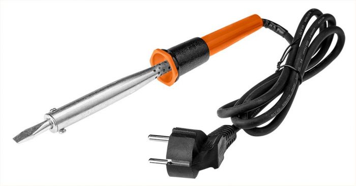 Паяльник електричний Neo Tools  100Вт 500°C нікельована мідь