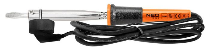 Паяльник електричний Neo Tools  100Вт 500°C нікельована мідь