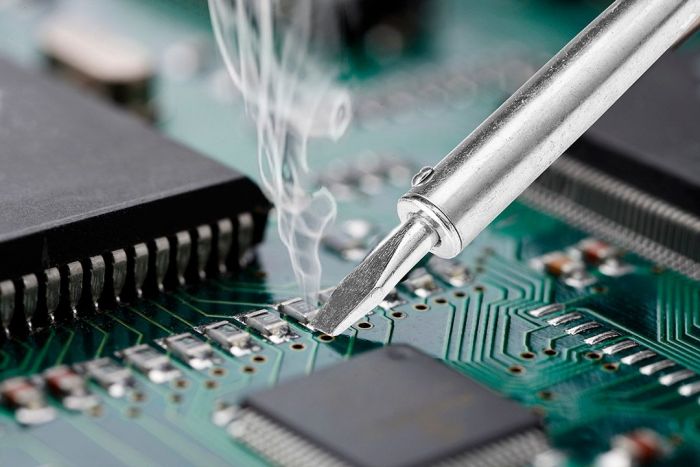 Паяльник електричний Neo Tools  60Вт 450°C нікельована мідь