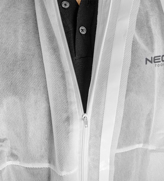 Костюм для фарбування Neo Tools, матеріал нетканий поліпропілен, щільність 50 г/м2, розмір XXXL, білий