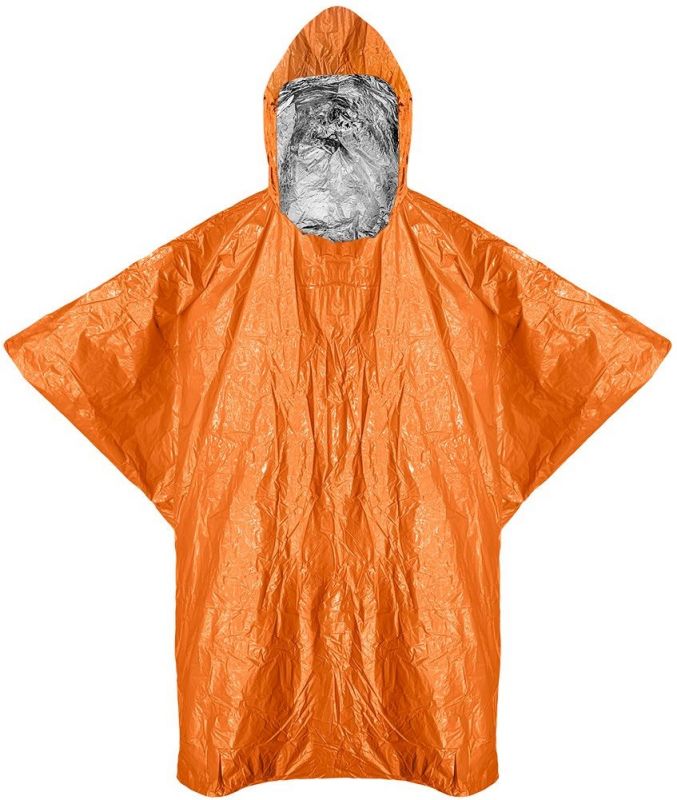 Дощовик Neo Tools, поліпропілен, водонепроникний, з системою енергозбереження, помаранчевий