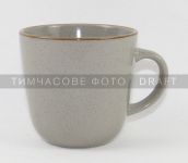 Чашка Ardesto Apulia, 450мл, кераміка, сірий