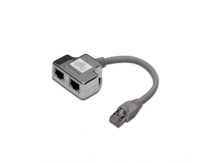 Розгалужувач DIGITUS CAT 5e STP PC-PC