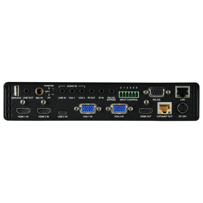 Мултиформатний Комутатор та Скейлер HDMI/USB-C/VGA в HDMI/HDBaseT Cypress CSC-109TX