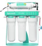Фільтр зворотного осмосу Ecosoft P'URE AquaCalcium Mint з помпою на станині, мембрана 75gpd DuPont, картридж AquaCalcium збагачує мінералами, дренаж 1:1