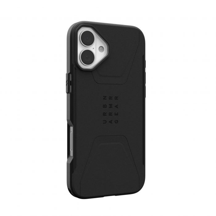 Чохол UAG для iPhone 16 Plus, Civilian Magsafe, Black