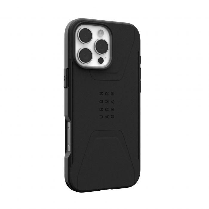 Чохол UAG для iPhone 16 Pro Max, Civilian Magsafe, Black
