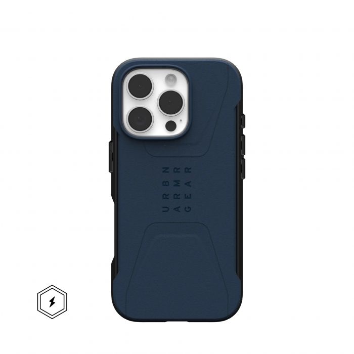 Чохол UAG для iPhone 16 Pro, Civilian Magsafe, Mallard