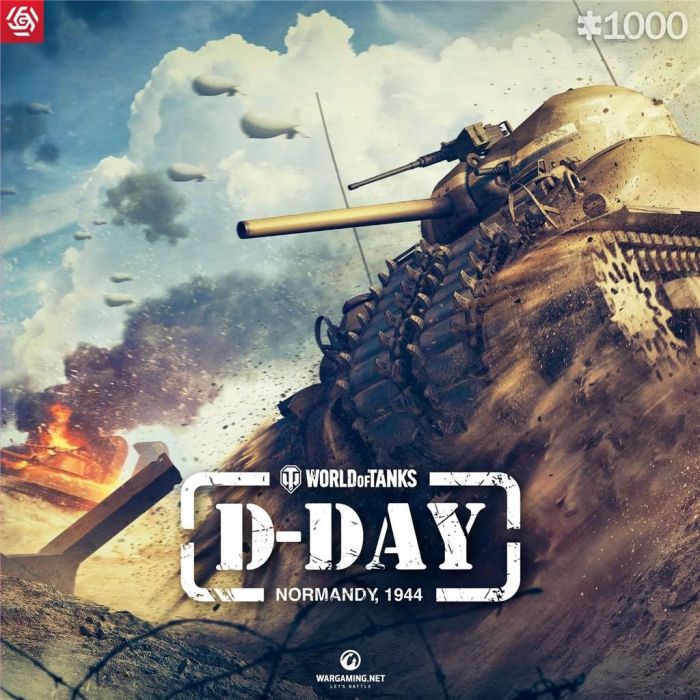 Пазл GoodLoot World of Tanks D-DAY 1000 ел.
