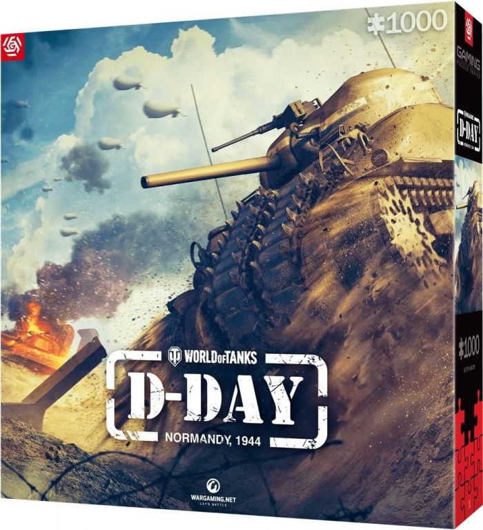 Пазл GoodLoot World of Tanks D-DAY 1000 ел.