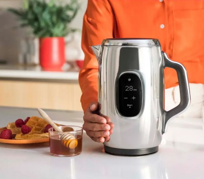 Електрочайник Tefal Majestuo 1.5л, з подвійними стінками, 9 темп.реж, підтримка температури, сенсорне управління, нержавіюча сталь