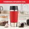Термочашка Tefal Travel Mug Classic, 360мл, нержавіюча сталь, червоний