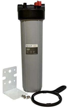 Фільтр магістральний Ecosoft ВВ20, підключення 1", 2 ущільнювальні кільця, без картриджа