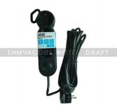 Подовжувач мережевий 2E Plus 3хТип F, 3х1мм кв, 10A, 5м, чорний