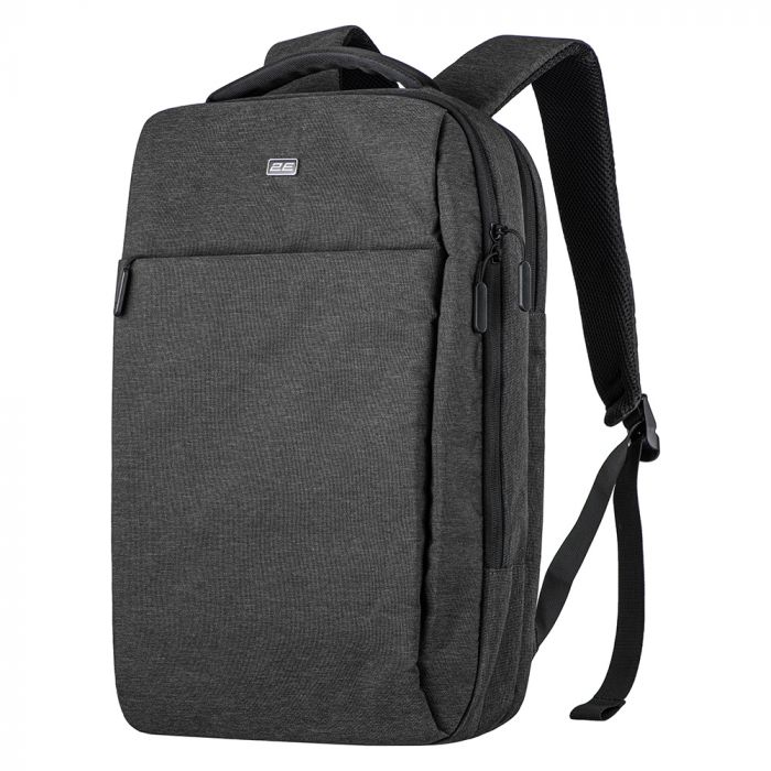 Рюкзак 2E, Melange 16", чорний
