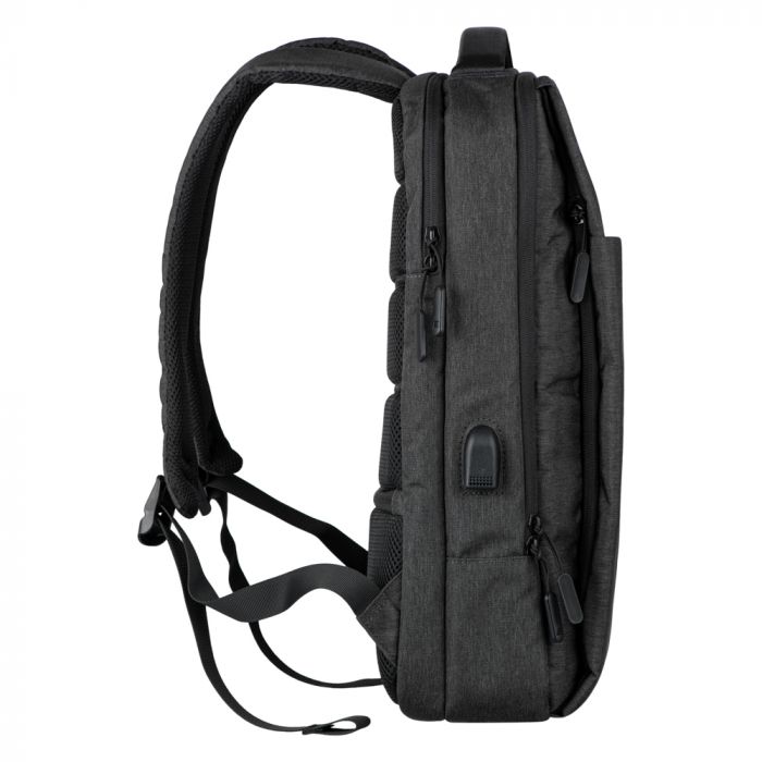 Рюкзак 2E, Melange 16", чорний