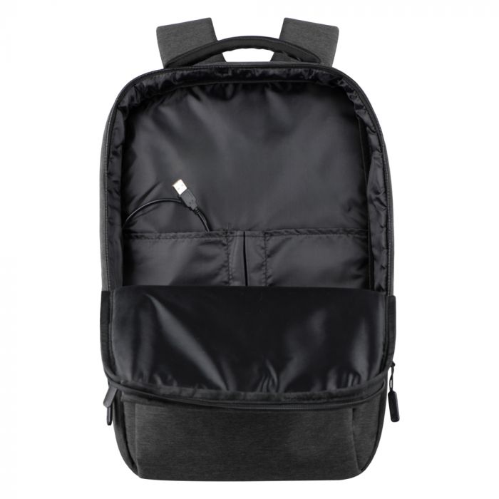 Рюкзак 2E, Melange 16", чорний