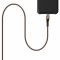 Кабель USB-C > USB-C 3.2 заряджання/синхронізації UAG 0.75м, 240Вт, Type-C, Rugged Double Braided Nylon, Black/Orange