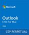 Програмний продукт Microsoft Outlook LTSC for Mac 2024