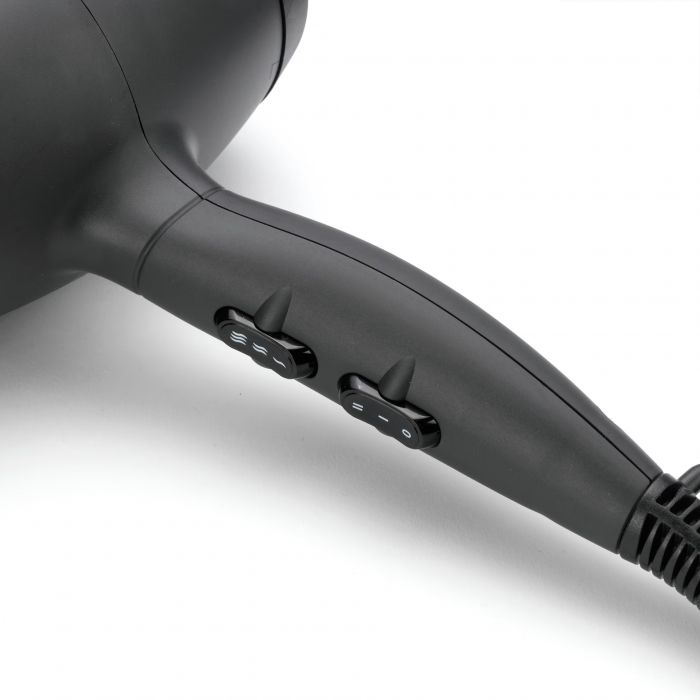 Фен Babyliss Super Light Pro, 2000Вт, 3 режими, HTDC мотор, тонкий концентратор 6 мм, чорний