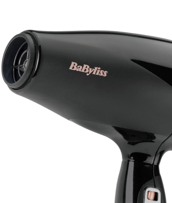 Фен Babyliss Air Power Pro, 2300Вт, 3 режими, дифузор, іоніз-я, хол. обдув, кераміка, чорно-рожевий