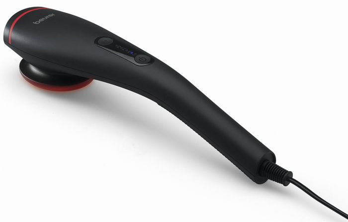 Масажер Beurer для тіла, від мережі, 3 насадки, інфрачервоні промені, чорний